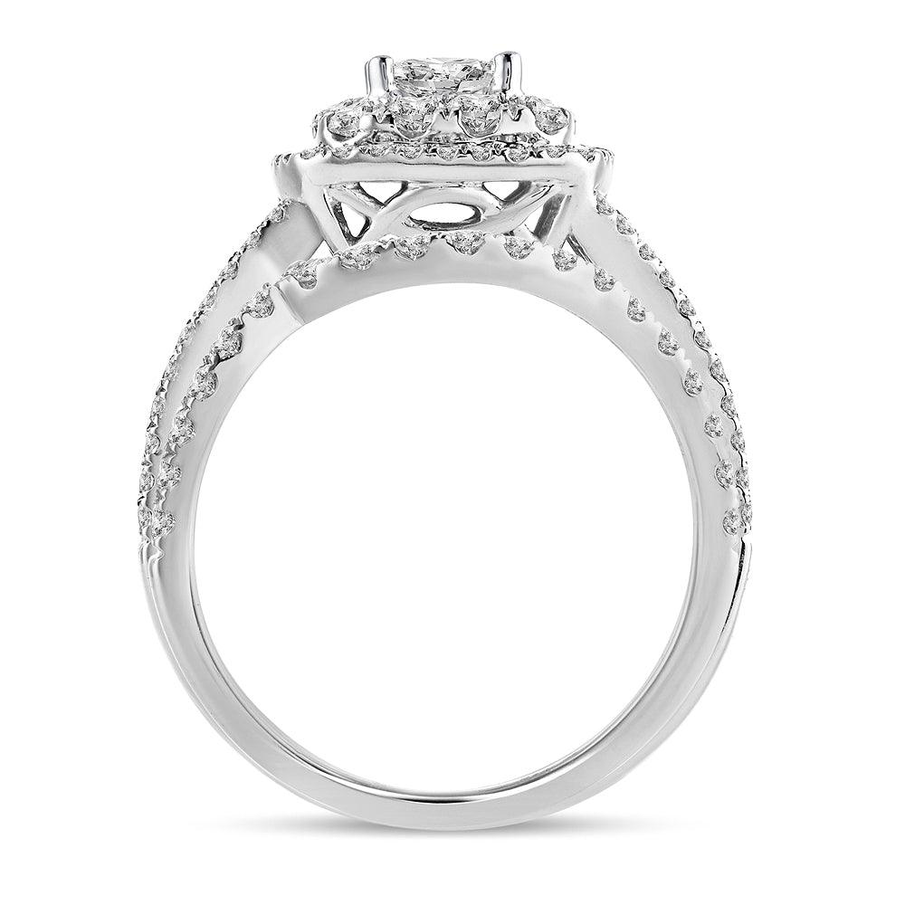 14K 2.00CT Diamond BRIDAL RING - Johnny Dang & Co