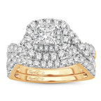 14K 2.00CT Diamond BRIDAL RING - Johnny Dang & Co