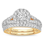 14K 2.00CT Diamond BRIDAL RING - Johnny Dang & Co