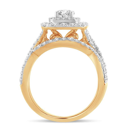 14K 2.00CT Diamond BRIDAL RING - Johnny Dang & Co
