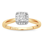 14k 0.50ct Engagement Ring - Johnny Dang & Co