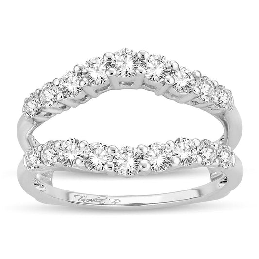 14K 1.00CT Diamond RING GUARD - Johnny Dang & Co