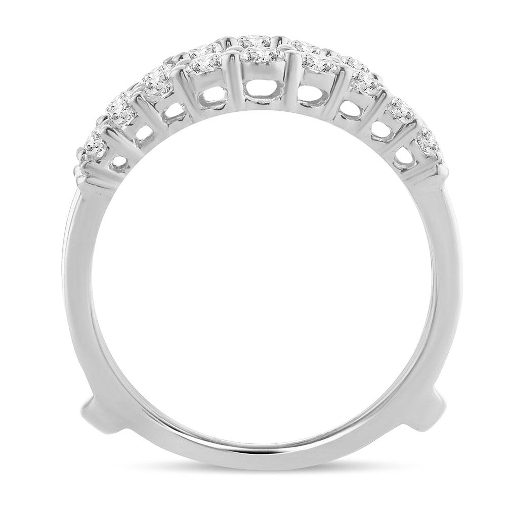 14K 1.00CT Diamond RING GUARD - Johnny Dang & Co