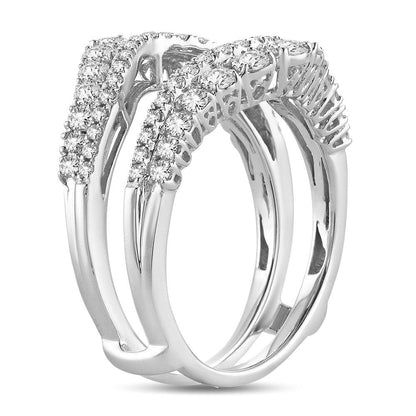 14K 1.00CT Diamond RING GUARD - Johnny Dang & Co
