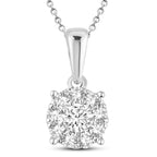 14k 0.25ct Diamond Pendant - Johnny Dang & Co