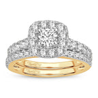 14K 1.50CT DIAMOND BRIDAL RING - Johnny Dang & Co