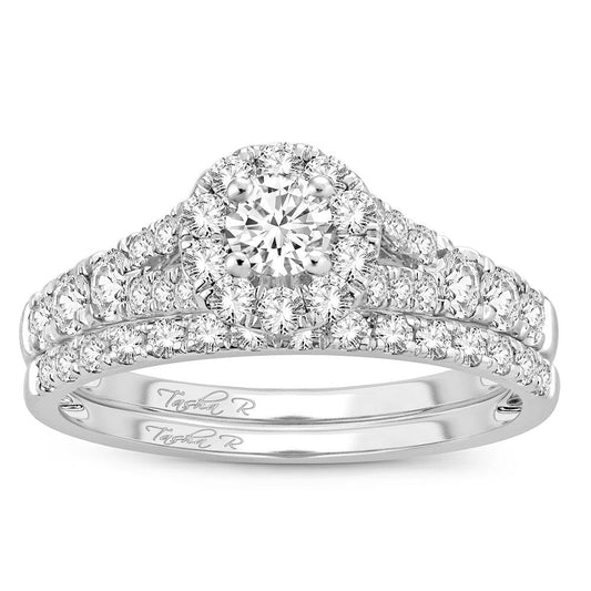 14K 1.00CT Diamond BRIDAL RING - Johnny Dang & Co