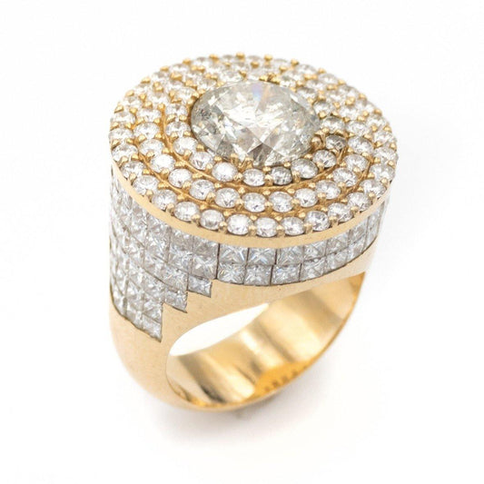 Halo Diamond Tower Ring - Johnny Dang & Co