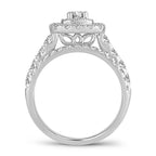 14K 1.50CT DIAMOND BRIDAL RING - Johnny Dang & Co