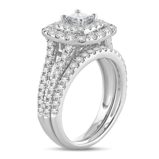 14K 2.00CT Diamond Bridal Ring - Johnny Dang & Co