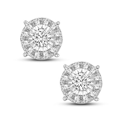 14K 0.75CT DIAMOND EARRING - Johnny Dang & Co