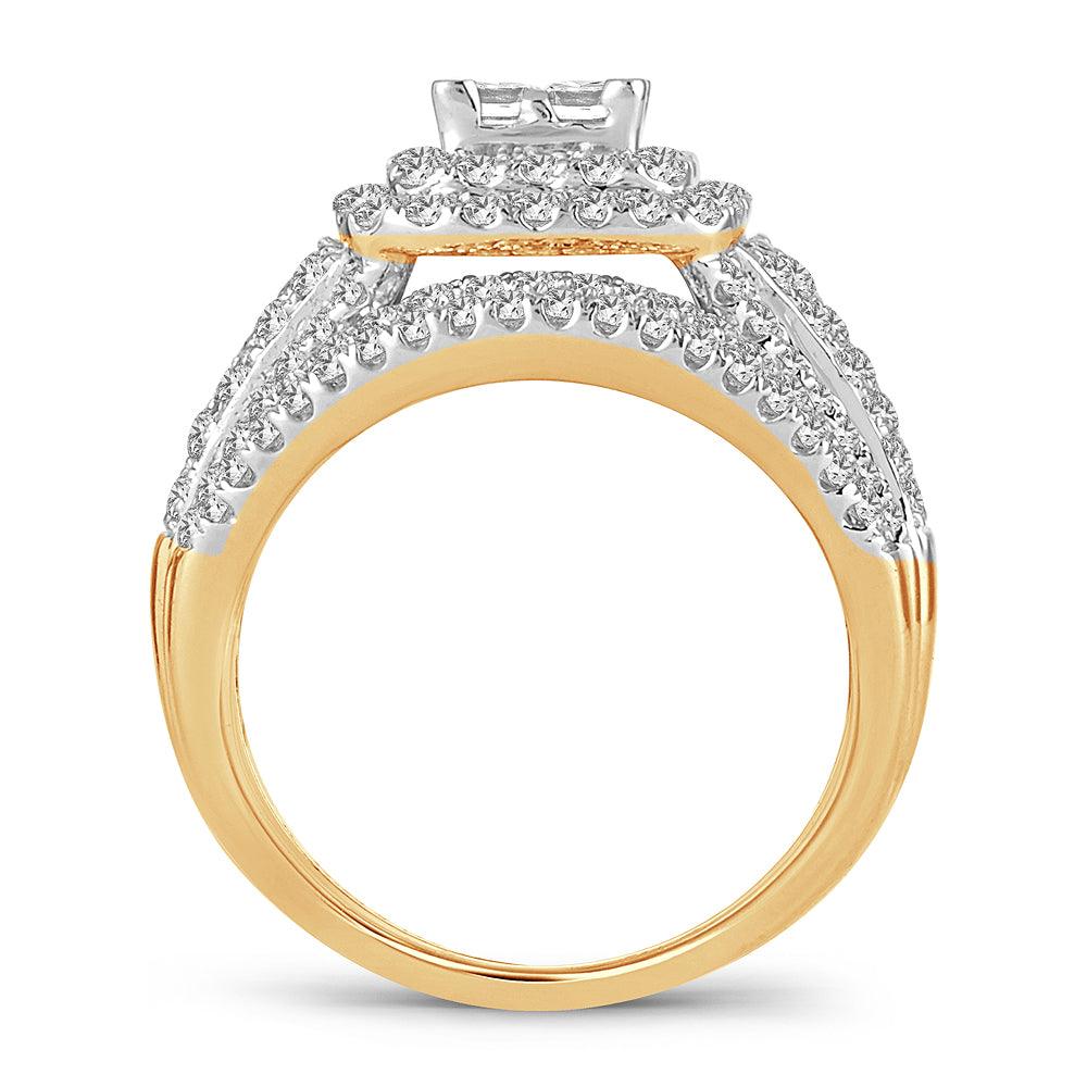 14K 2.02CT Bridal Diamond Ring - Johnny Dang & Co
