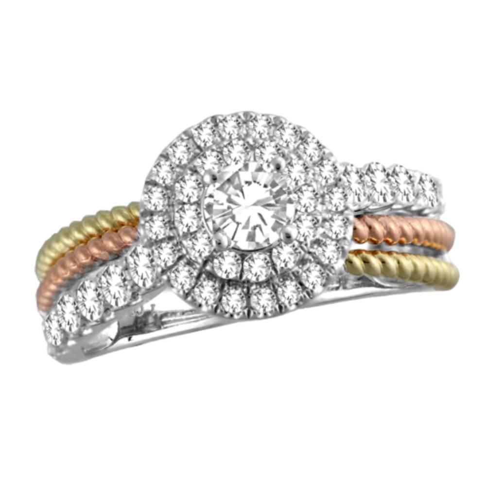 14K 1.00CT Diamond RING - Johnny Dang & Co