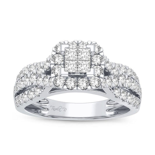 14K 1.00CT Diamond Ring - Johnny Dang & Co