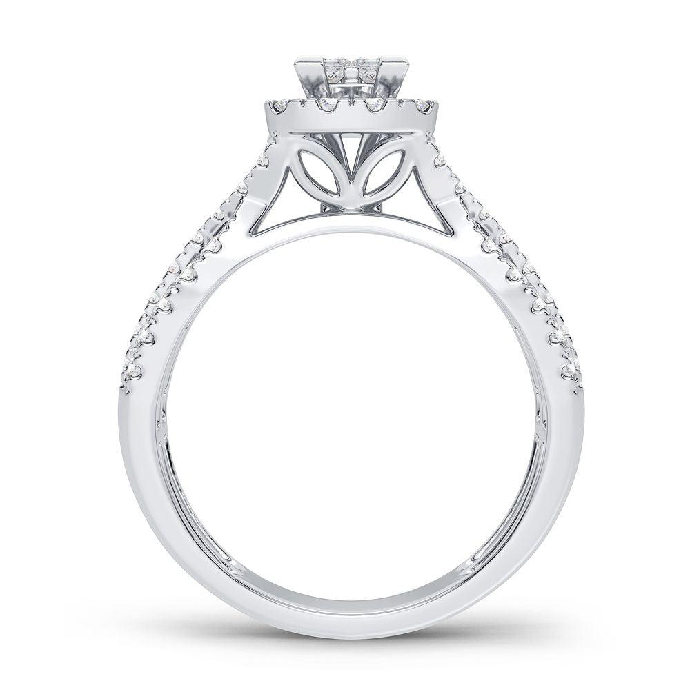 14K 1.00CT Diamond Ring - Johnny Dang & Co