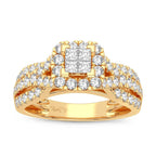 14K 1.00CT Diamond Ring - Johnny Dang & Co