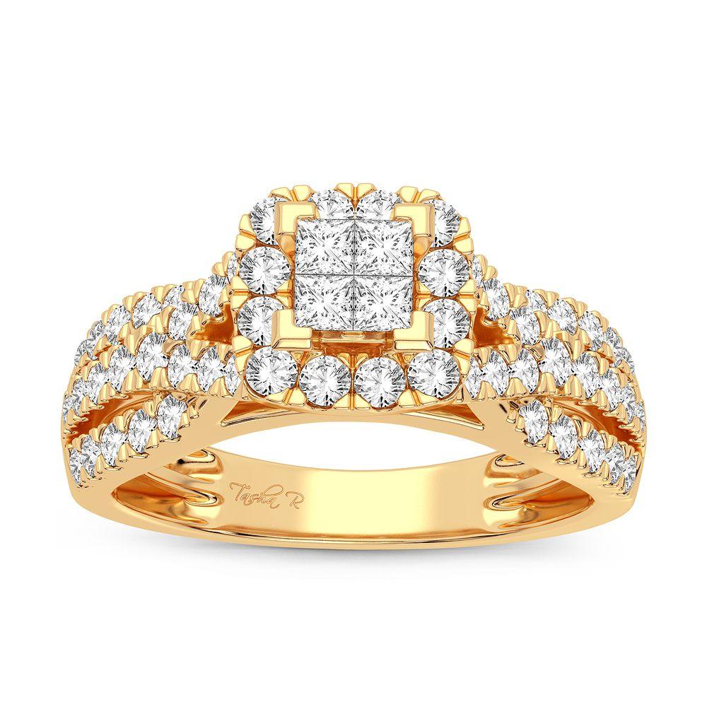 10K 1.00CT Diamond Ring - Johnny Dang & Co