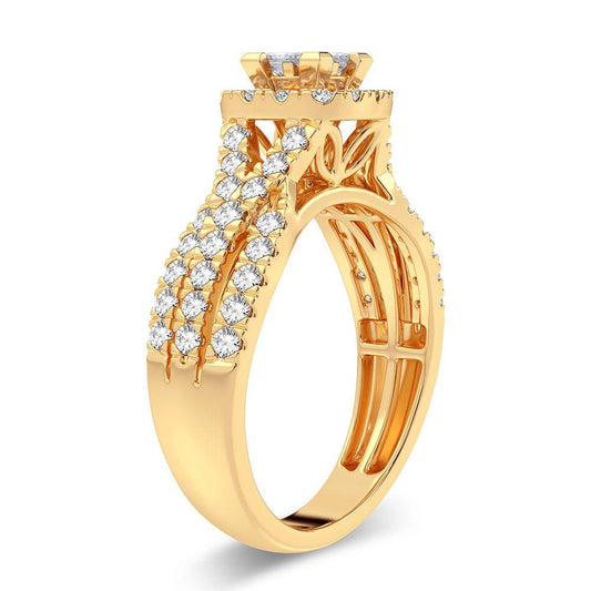 14K 1.00CT Diamond Ring - Johnny Dang & Co