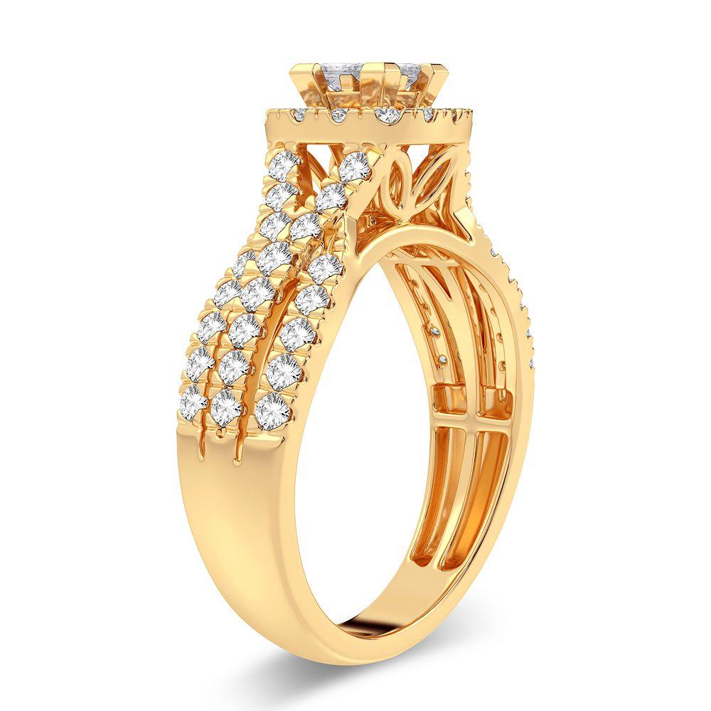 10K 1.00CT Diamond Ring - Johnny Dang & Co