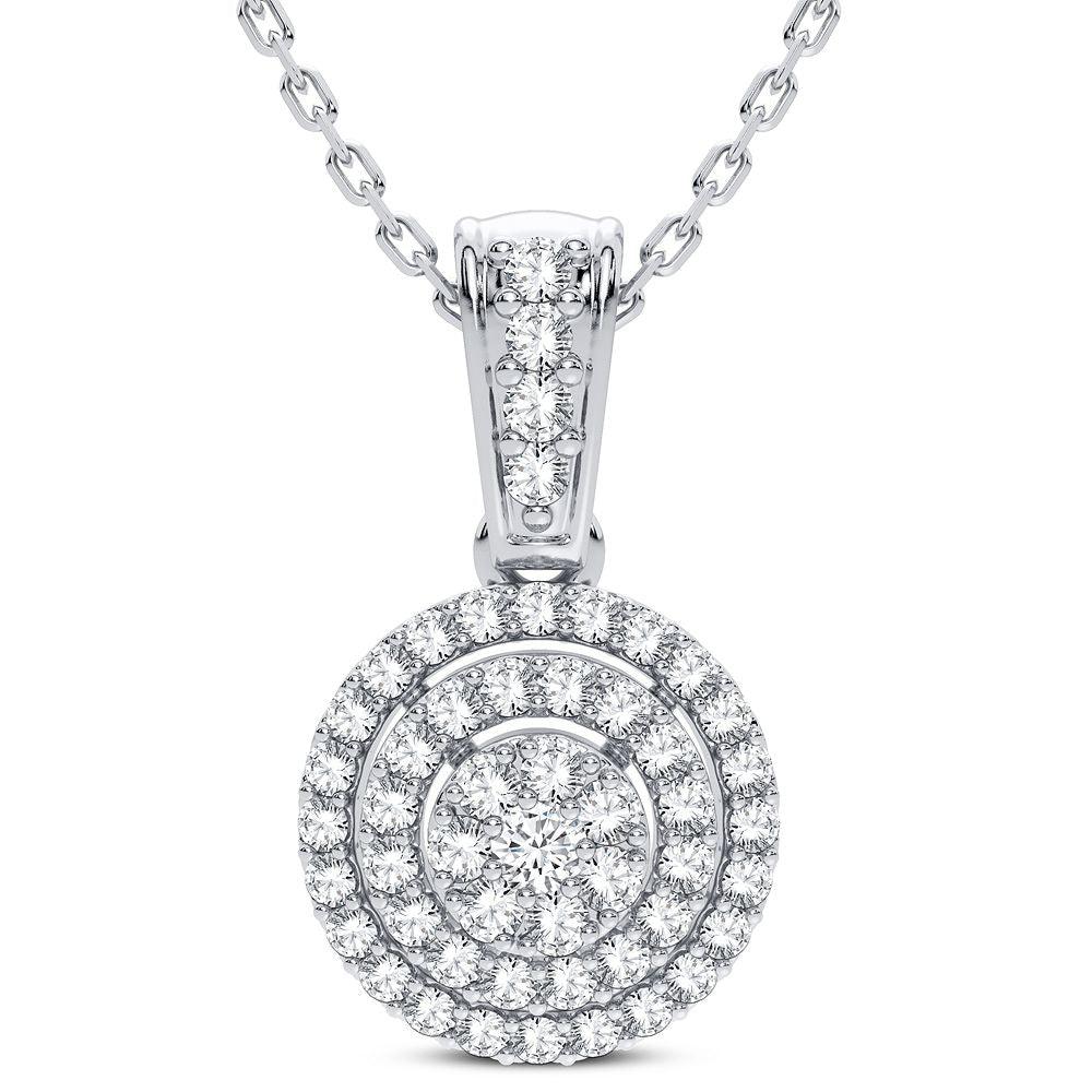 14K 0.25CT DIAMOND PENDANT - Johnny Dang & Co