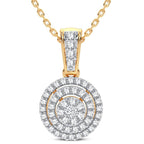 14K 0.25CT DIAMOND PENDANT - Johnny Dang & Co