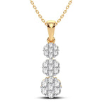 14K 0.75CT Diamond Pendant - Johnny Dang & Co