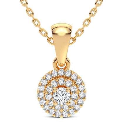 14K 0.15CT DIAMOND PENDANT - Johnny Dang & Co