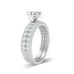 14K 1.00ct Diamond Mounting Ring - Johnny Dang & Co