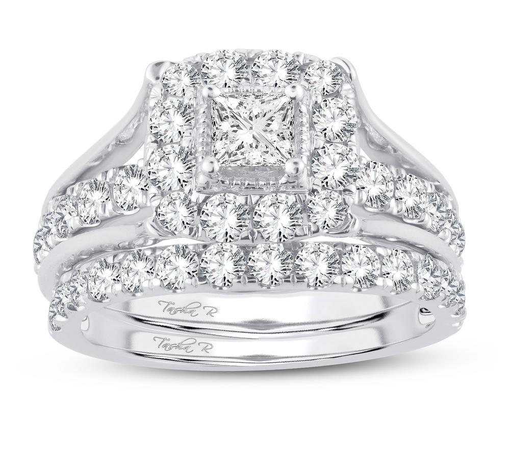 14K 2.00ct Diamond Bridal Ring - Johnny Dang & Co