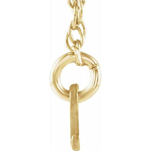 JDSP653424 - SCRIPT NAMEPLATE NECKLACE - Johnny Dang & Co