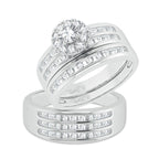 14K 1.62ct Diamond Trio Set - Johnny Dang & Co