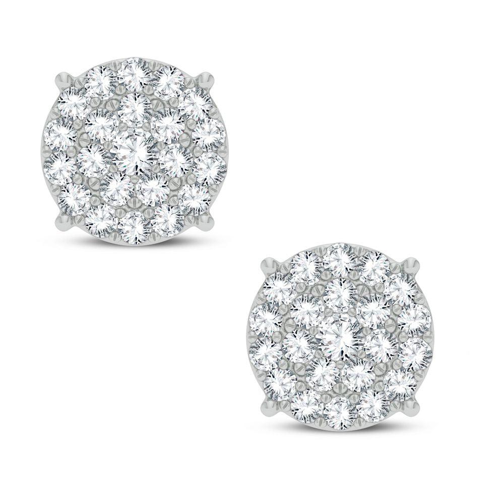 14K 1.00CT DIAMOND EARRING - Johnny Dang & Co