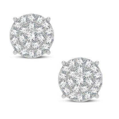 14K 1.00CT DIAMOND EARRING - Johnny Dang & Co