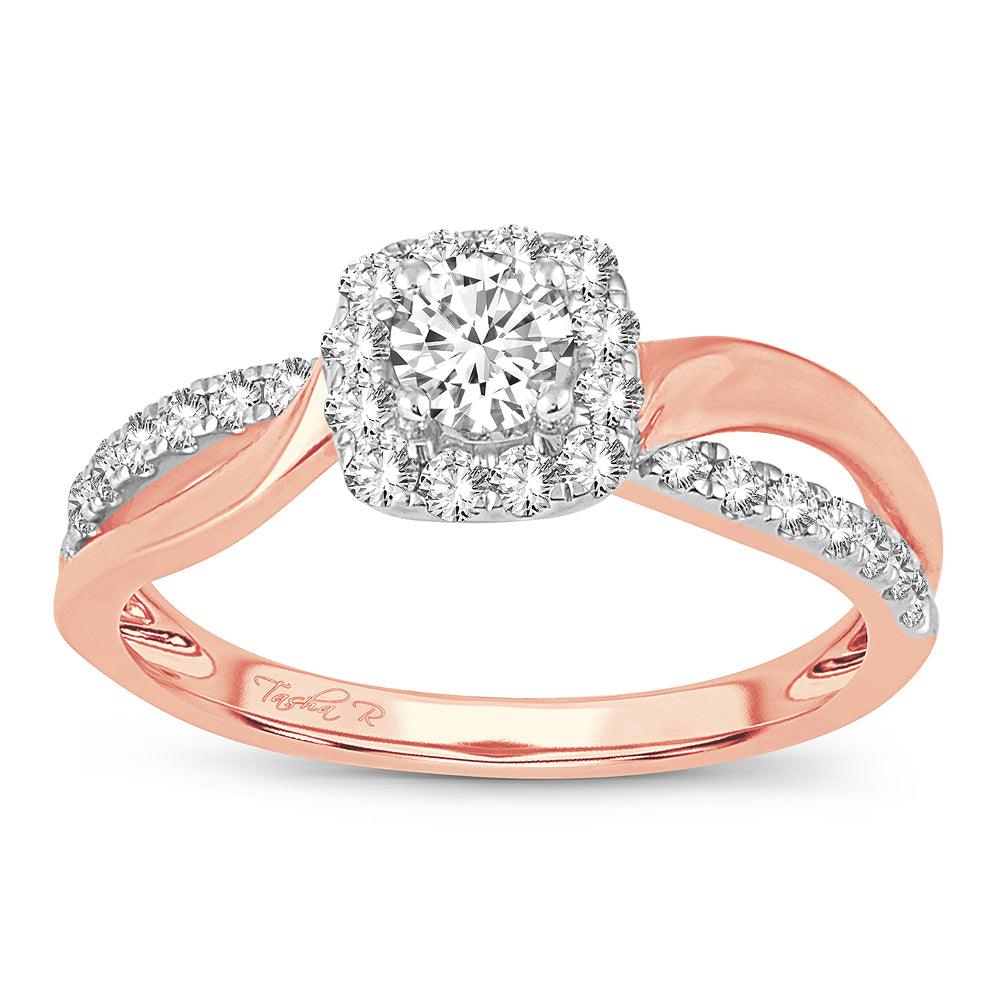 14K 0.73CT Engagement Ring - Johnny Dang & Co