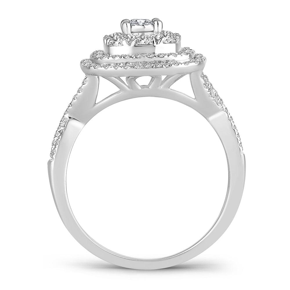 14K 0.76CT Engagement Ring - Johnny Dang & Co