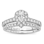 14K 1.00CT Diamond BRIDAL RING - Johnny Dang & Co