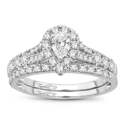 14K 1.00CT Diamond BRIDAL RING - Johnny Dang & Co