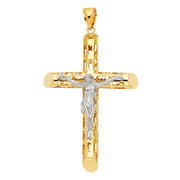 Gold Religious Cross Pendant - Johnny Dang & Co