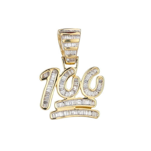 100 Baguette Pendant - Johnny Dang & Co