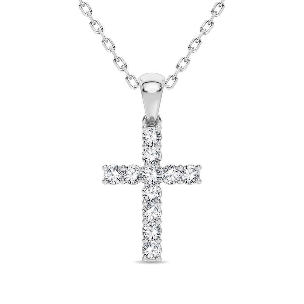 14K 0.50CT Diamond Pendant - Johnny Dang & Co