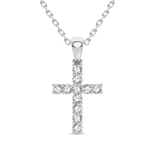 14K 0.50CT Diamond Pendant - Johnny Dang & Co