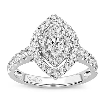 14K 1.00CT Diamond RING - Johnny Dang & Co