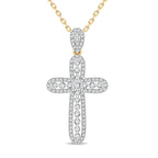 14K 0.50CT Diamond Pendant - Johnny Dang & Co