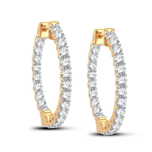 14K 2.00CT Diamond Earring - Johnny Dang & Co