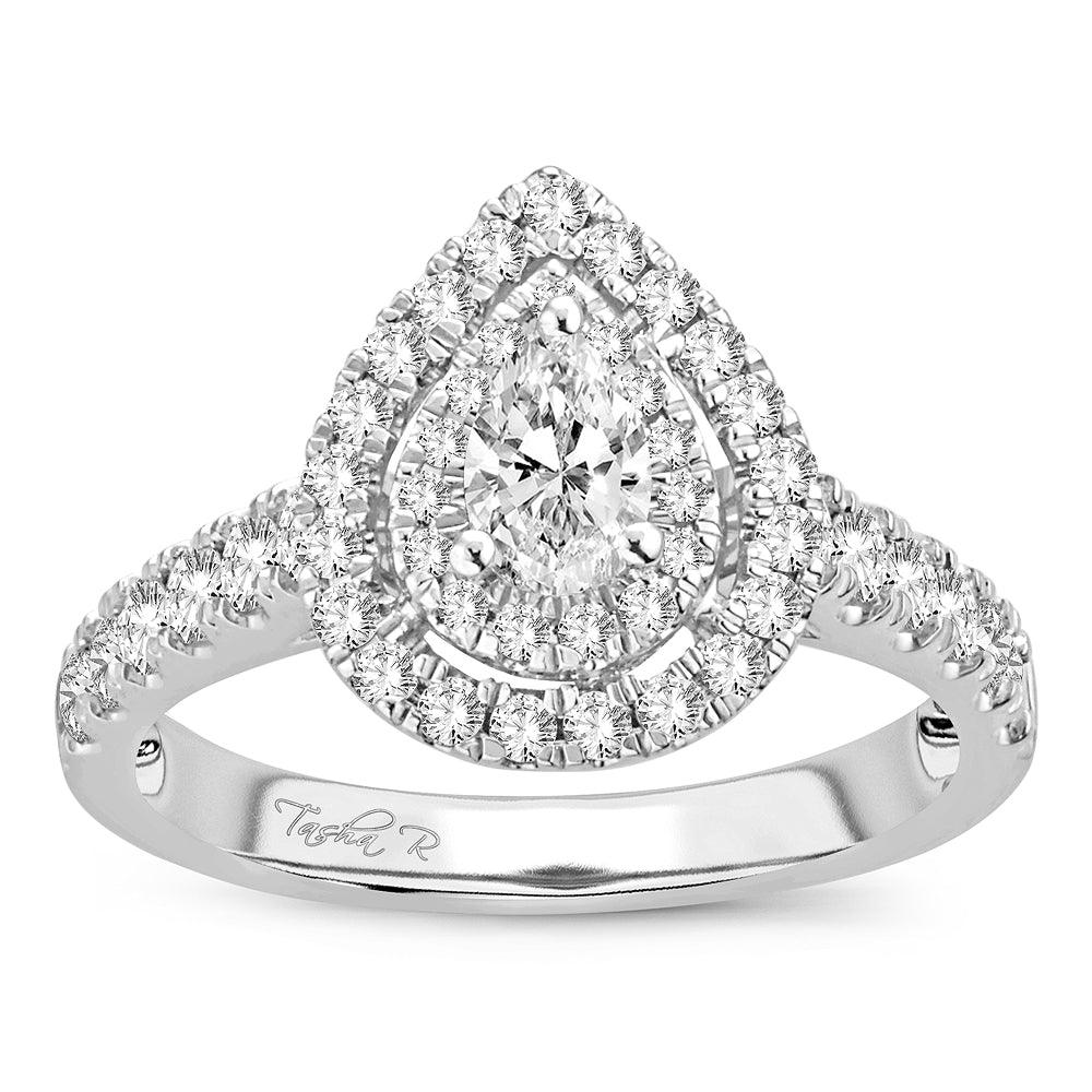14K 1.00CT Engagement Ring - Johnny Dang & Co