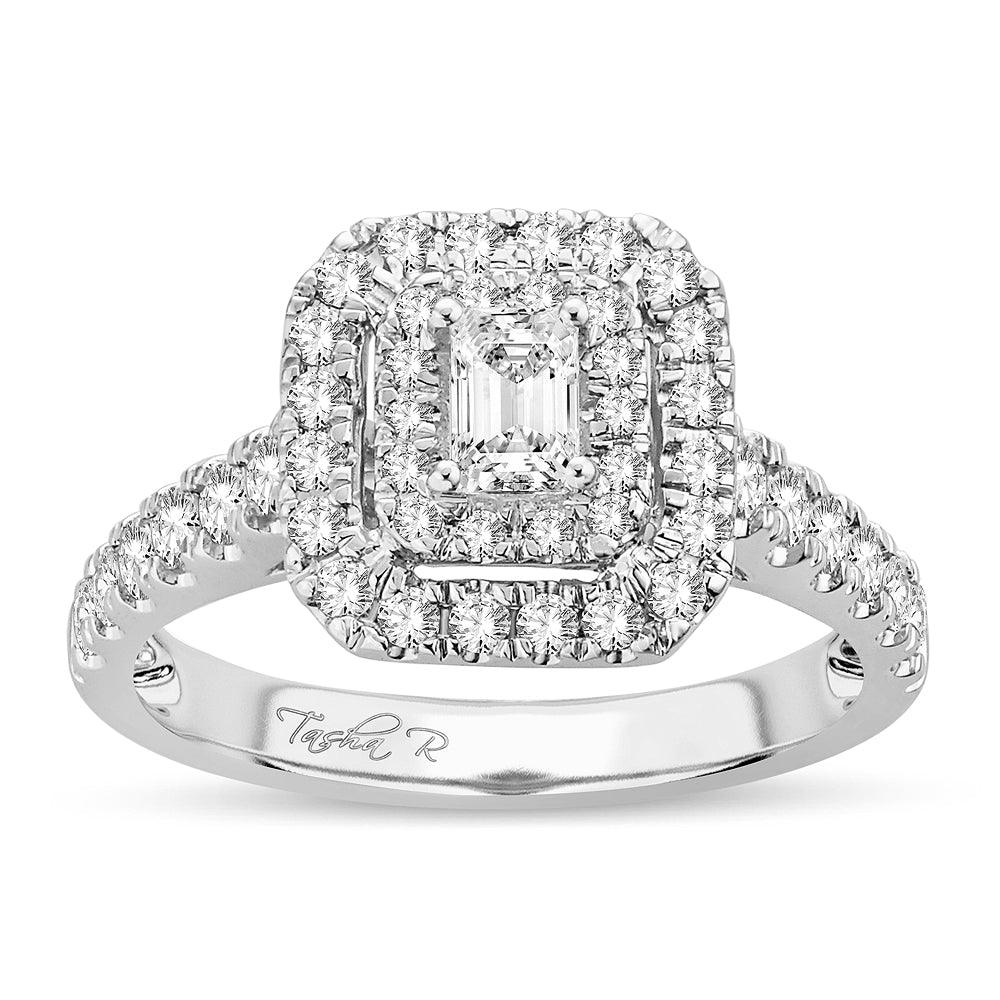 14k 1.00ct Engagement Ring - Johnny Dang & Co