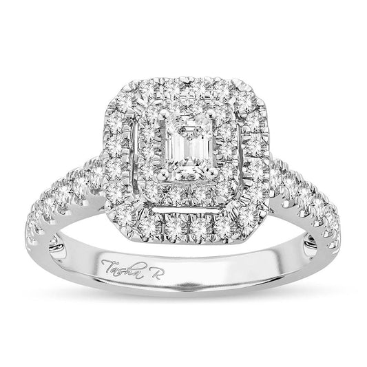 14k 1.00ct Engagement Ring - Johnny Dang & Co