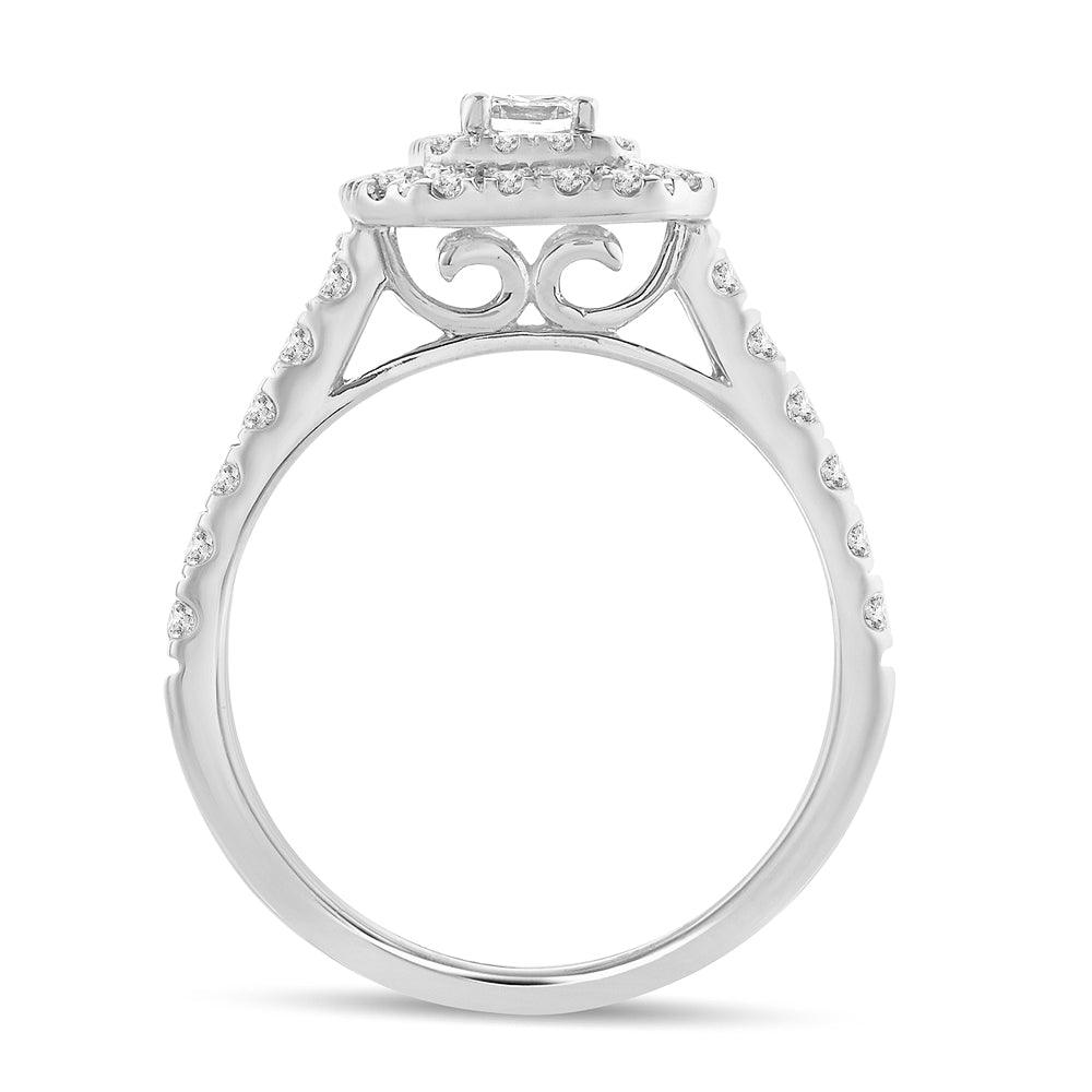 14k 1.00ct Engagement Ring - Johnny Dang & Co