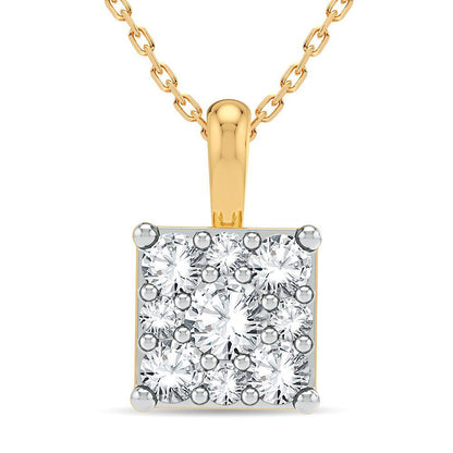 14K 0.23CT Diamond Pendant - Johnny Dang & Co