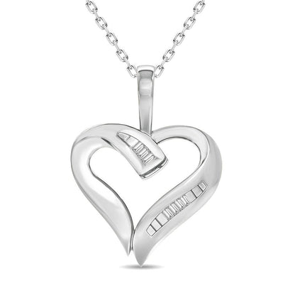 10K 0.04CT Diamond Pendant - Johnny Dang & Co